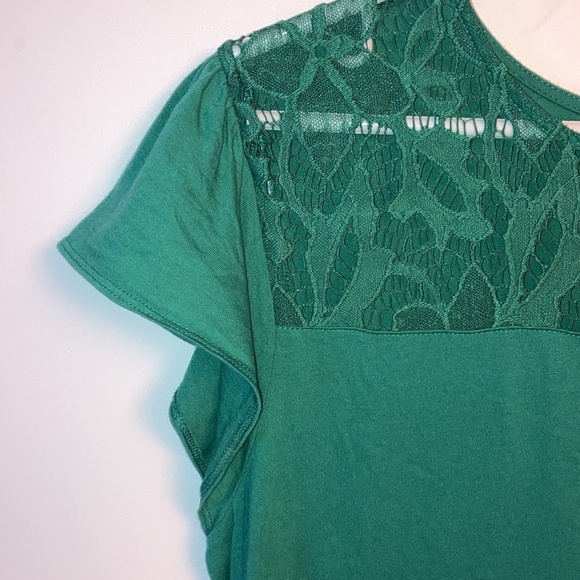 Banana Republic green tee - Picture 3 of 6